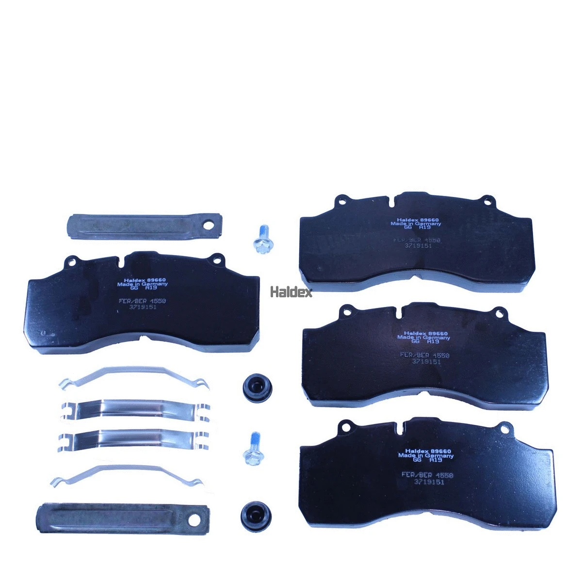 Brake Pad Set, disc brake (92009)