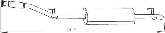 Rear Muffler (50481)