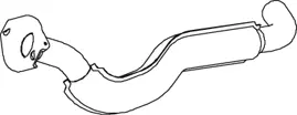Exhaust Pipe (74100)