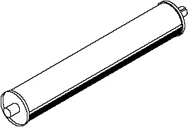 Centre/Rear Muffler (50304)