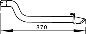 Exhaust Pipe (56600)