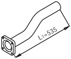 Exhaust Pipe (28244)