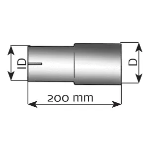Pipe Connector, exhaust system (93835)