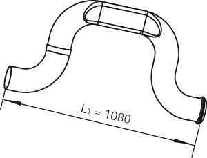 Exhaust Pipe (81686)