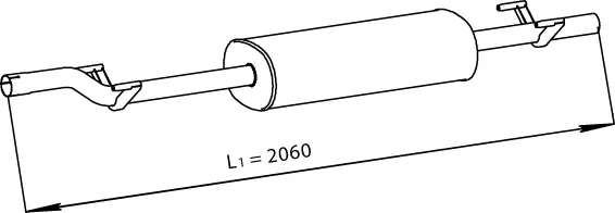 Centre Muffler (56320)