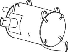 Rear Muffler (51338)