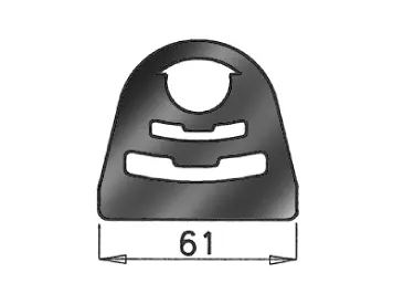 Mount, exhaust system (50985)