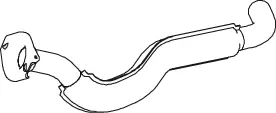 Exhaust Pipe (74132)