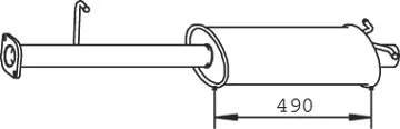 Centre Muffler (32312)