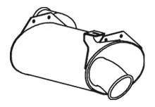 Rear Muffler (21477)