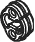 Rubber Strip, exhaust system (32801)