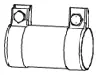 Pipe Connector, exhaust system (74130)