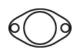 Gasket, exhaust pipe (50914)