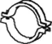 Clamping Piece, exhaust system (47881)