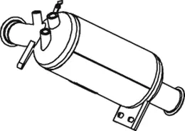Soot/Particulate Filter, exhaust system (74317)