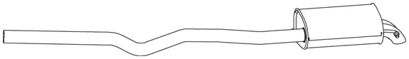 Rear Muffler (74403)
