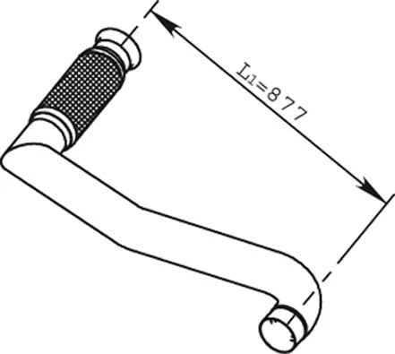 Exhaust Pipe (66215)