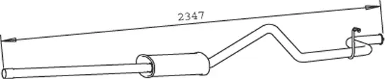 Rear Muffler (32318)