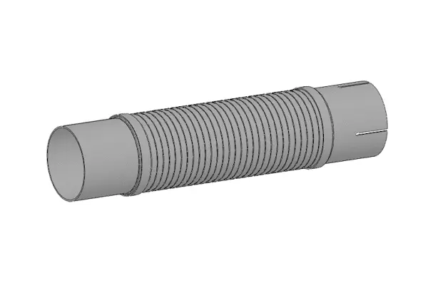 Corrugated Pipe, exhaust system (51290)