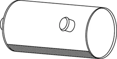 Centre/Rear Muffler (80363)