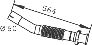 Exhaust Pipe (53108)