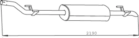 Centre Muffler (56330)