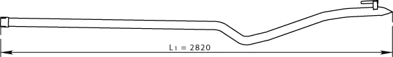 Exhaust Pipe (74610)