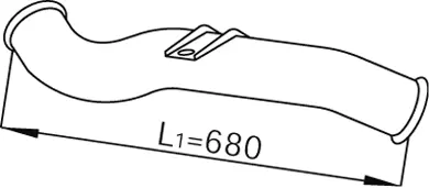 Exhaust Pipe (68238)