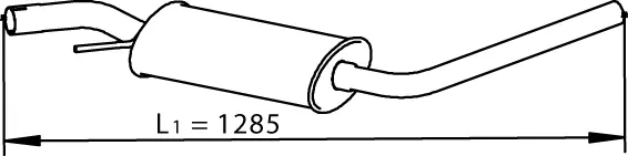 Centre Muffler (74320)