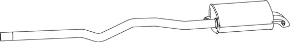 Rear Muffler (74398)