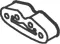 Rubber Strip, exhaust system (33808)