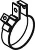 Clamping Piece, exhaust system (50988)
