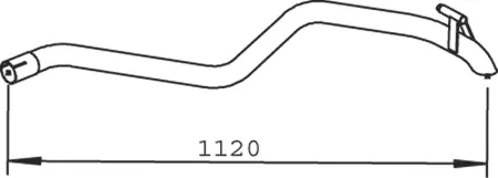 Exhaust Pipe (54614)