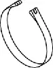 Clamping Piece, exhaust system (80927)