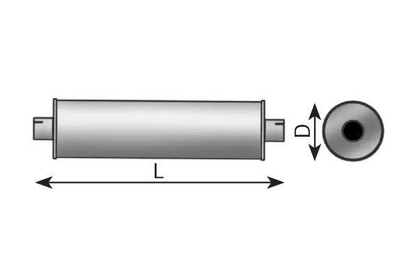 Centre Muffler (50401)