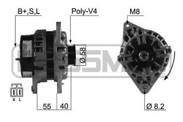 Alternator (210492A)