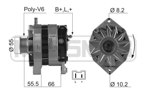 Alternator (210564A)