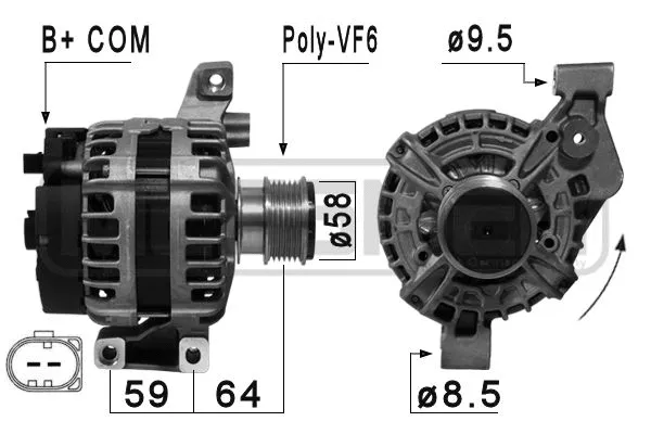 Alternator (210875)