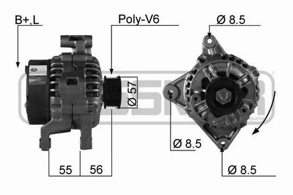 Alternator (210139R)