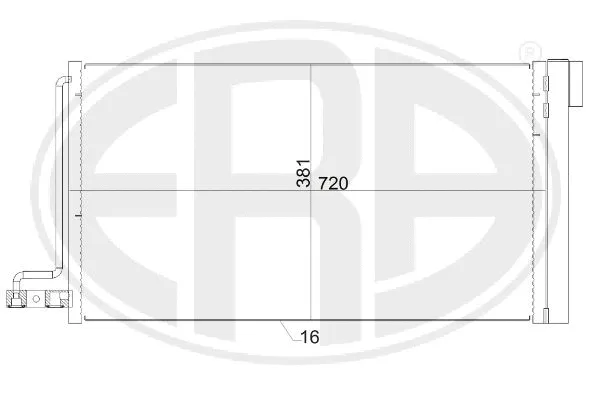 Condenser, air conditioning (667152)