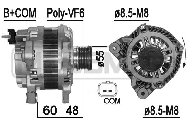 Alternator (210996A)