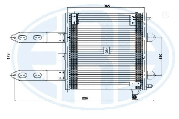 Condenser, air conditioning (667225)