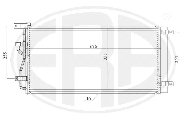 Condenser, air conditioning (667200)