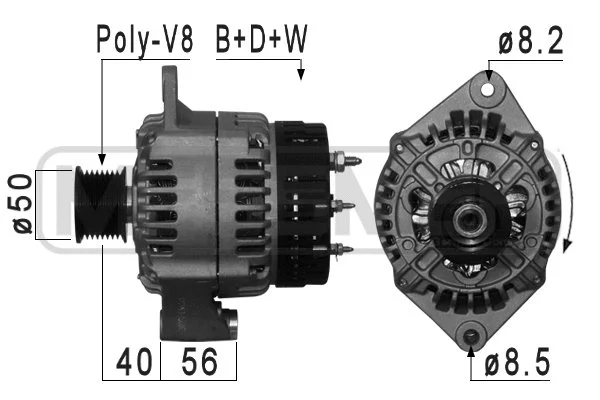 Alternator (210991A)