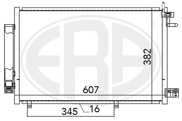 Condenser, air conditioning (667031)