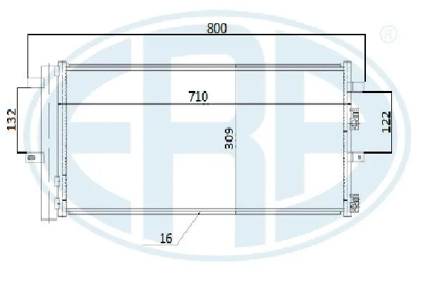 Condenser, air conditioning (667282)