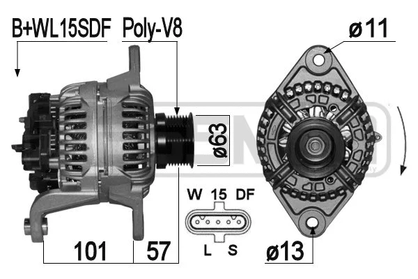 Alternator (210966)