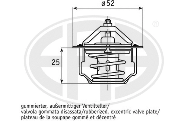Thermostat, coolant (350351)