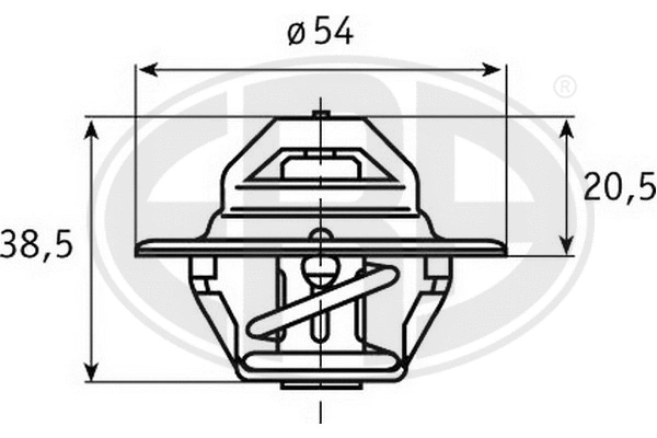 Thermostat, coolant (350170)