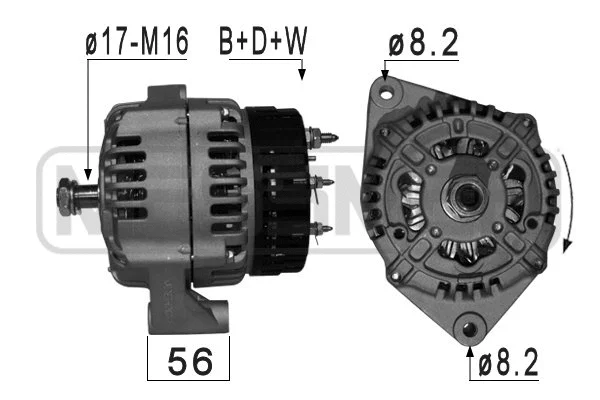 Alternator (210989A)